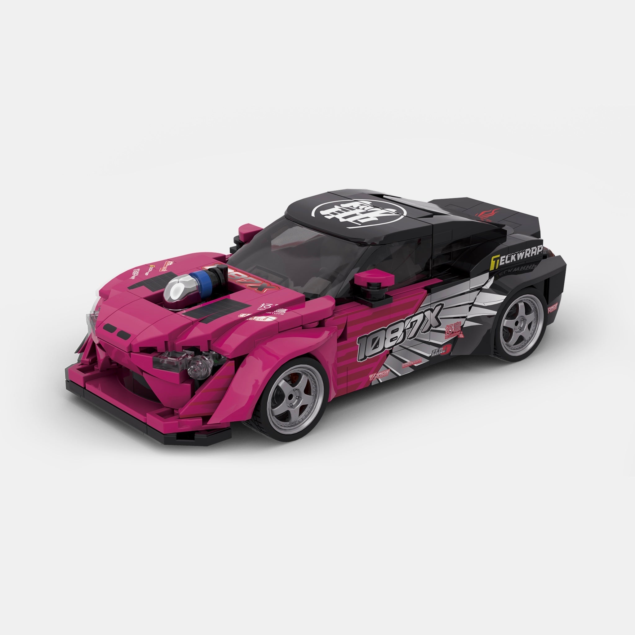 Brick MOC 1087x Drift Team GT86 - Brick Car Merchant