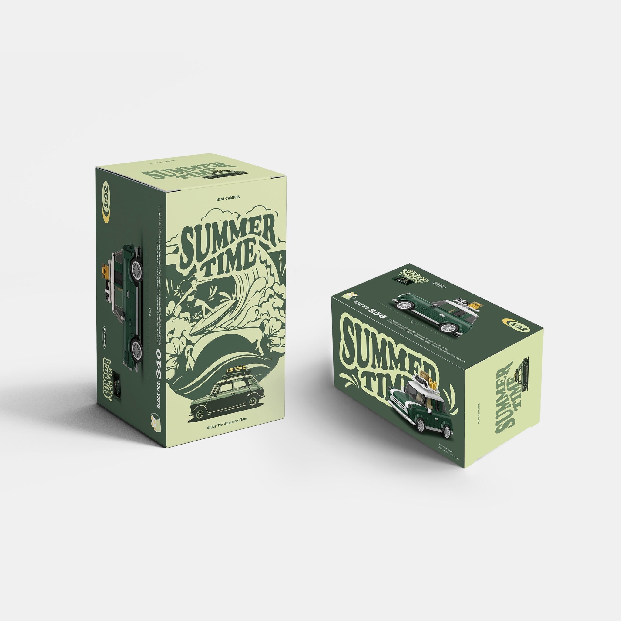 LEGO MOC British Classic Camper - Brick Car Merchant