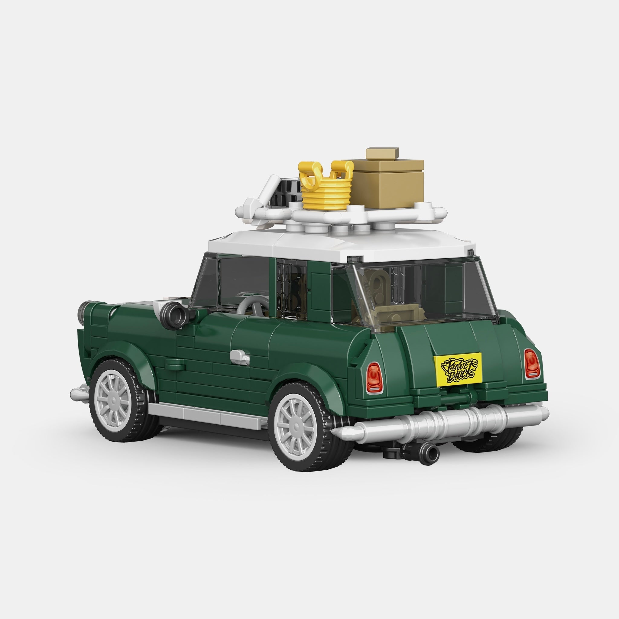 Brick MOC British Classic Camper - Brick Car Merchant