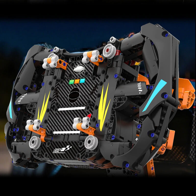 Brick MOC 1:1 CSL Elite GT3 F1 Steering Wheel | 934pcs - Brick Car Merchant
