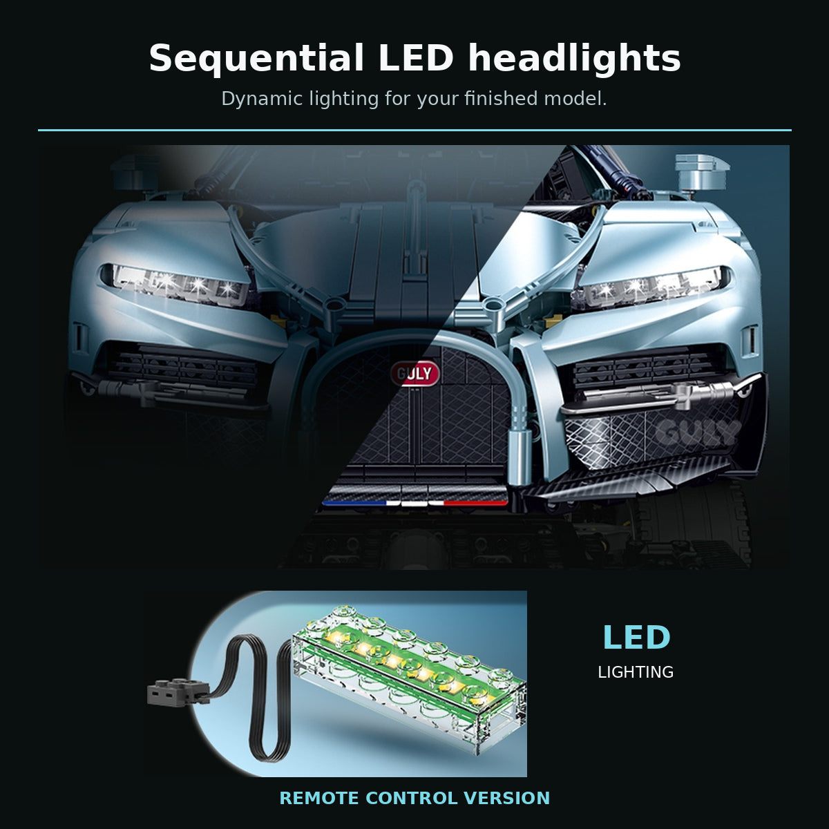 Brick MOC Bugatti Tourbillion-Inspired Hypercar - Brick Car Merchant
