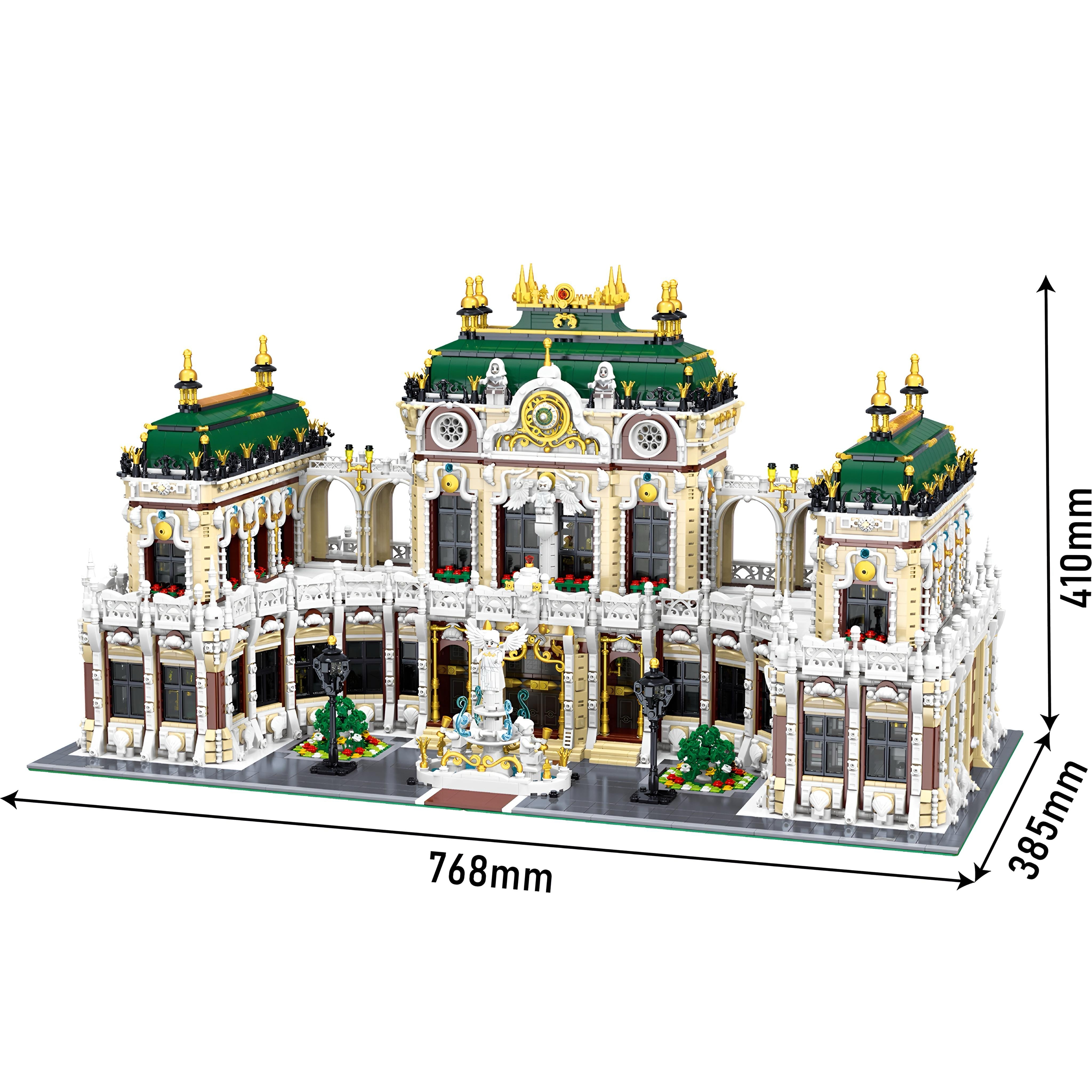 Brick MOC The Ultimate Grand Palace | 11970pcs - Brick Car Merchant