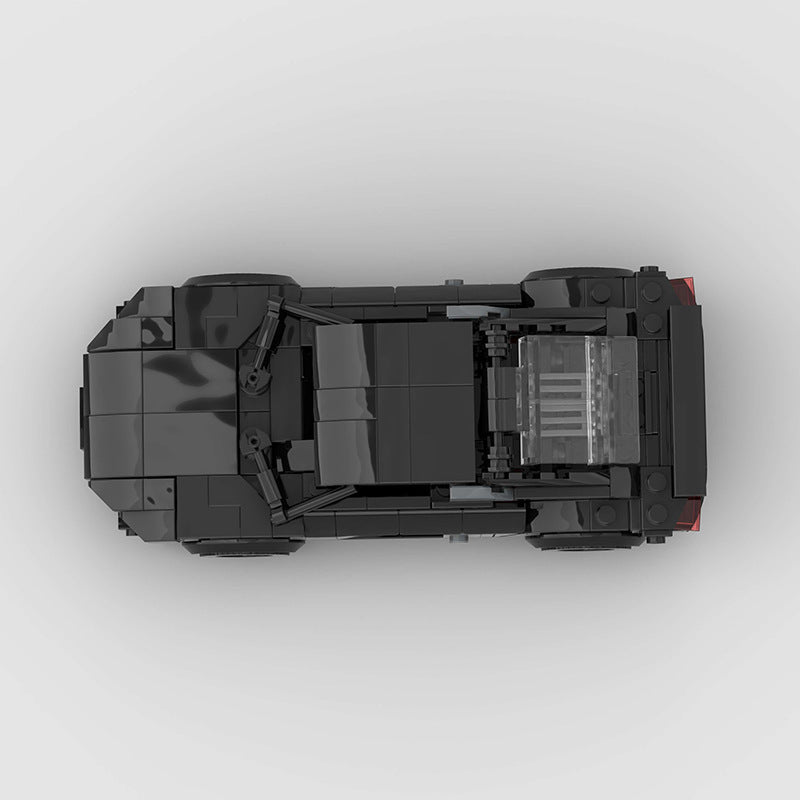 Brick MOC Audi R8 Black - Brick Car Merchant
