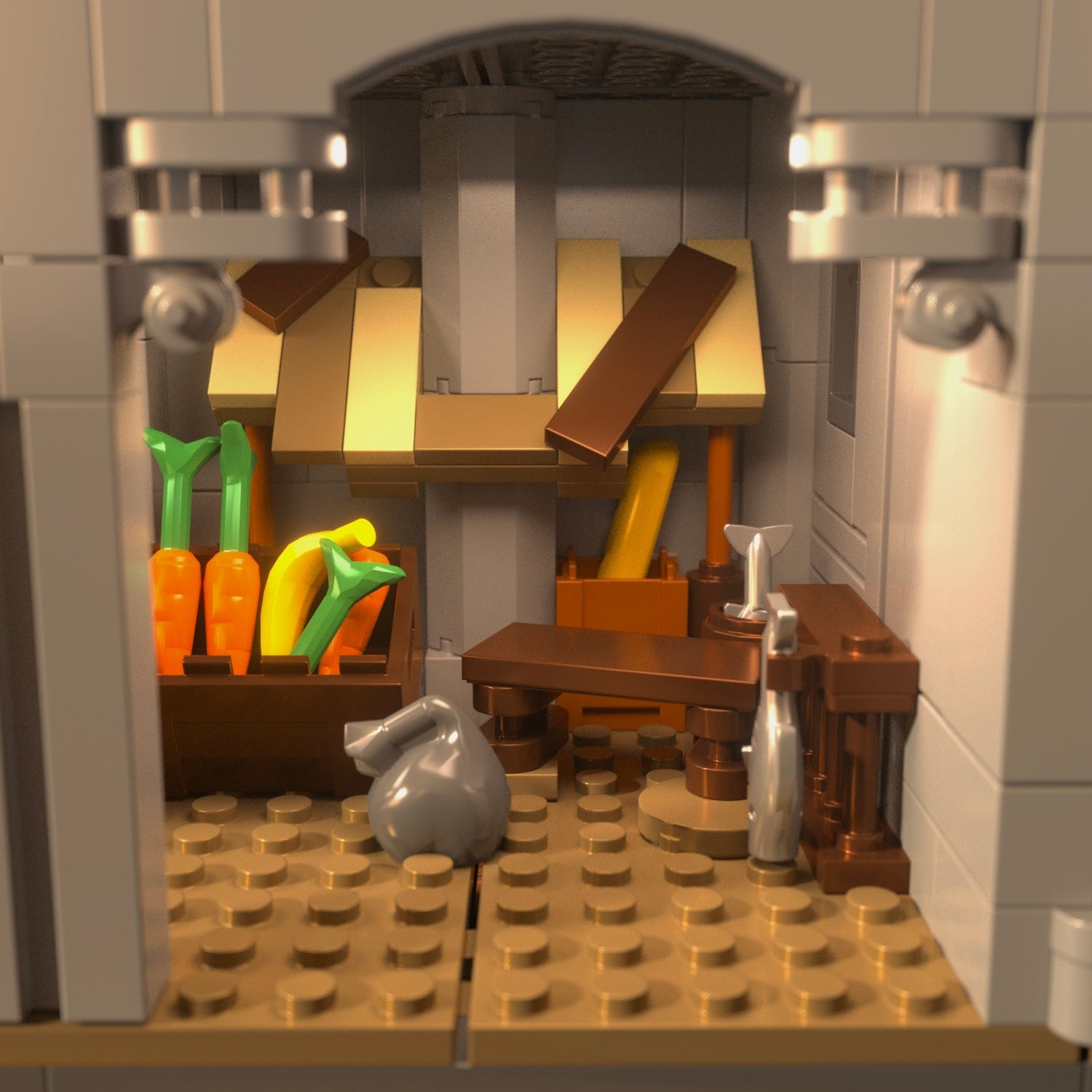 Brick MOC Holy Sword Castle | 2486pcs - Brick Car Merchant