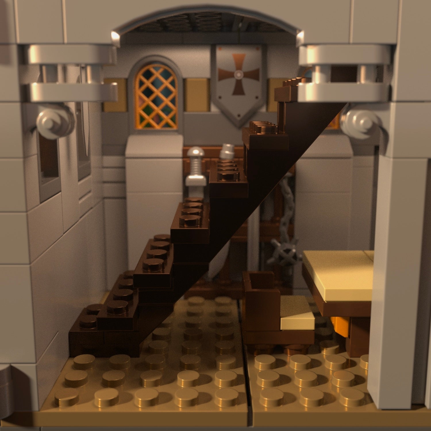 Brick MOC Holy Sword Castle | 2486pcs - Brick Car Merchant