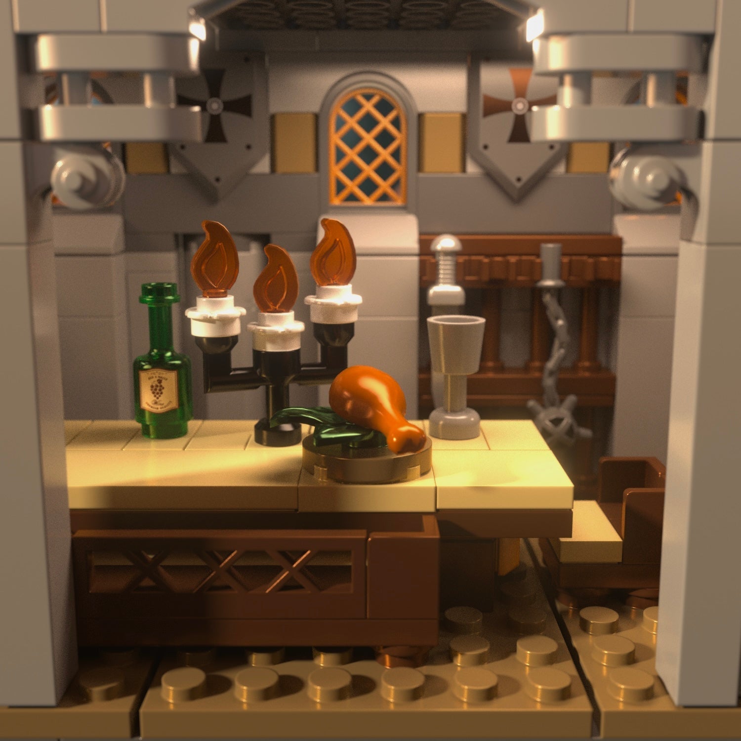 Brick MOC Holy Sword Castle | 2486pcs - Brick Car Merchant