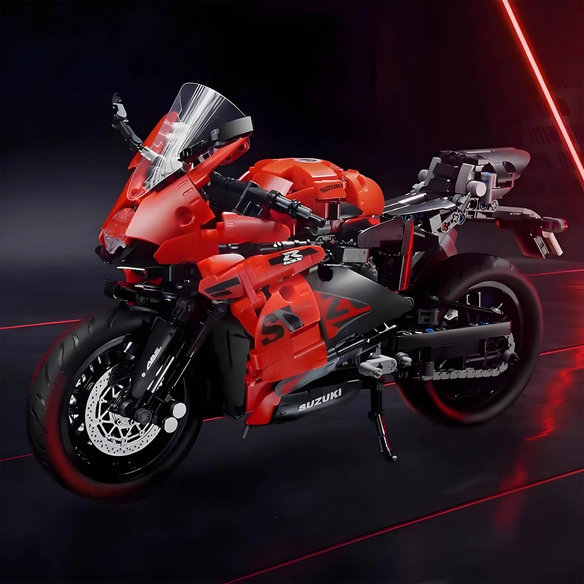Brick MOC 1000cc Racing Superbike | 1244pcs - Brick Car Merchant