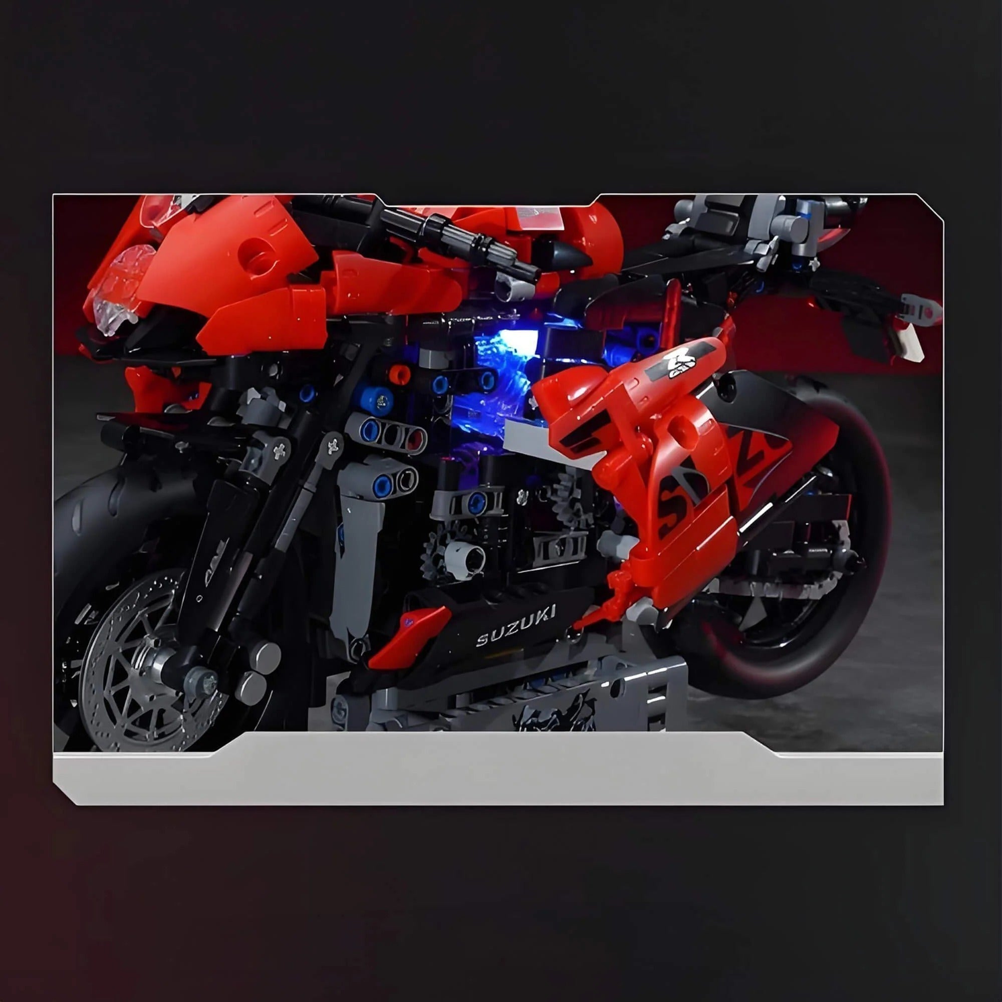 Brick MOC 1000cc Racing Superbike | 1244pcs - Brick Car Merchant