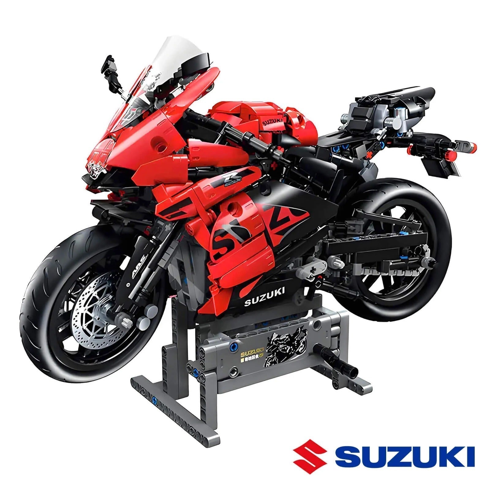Brick MOC 1000cc Racing Superbike | 1244pcs - Brick Car Merchant