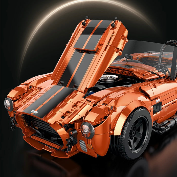 Brick MOC Shelby Cobra 427 Copperhead Edition | 2765 pieces - Brick Car Merchant