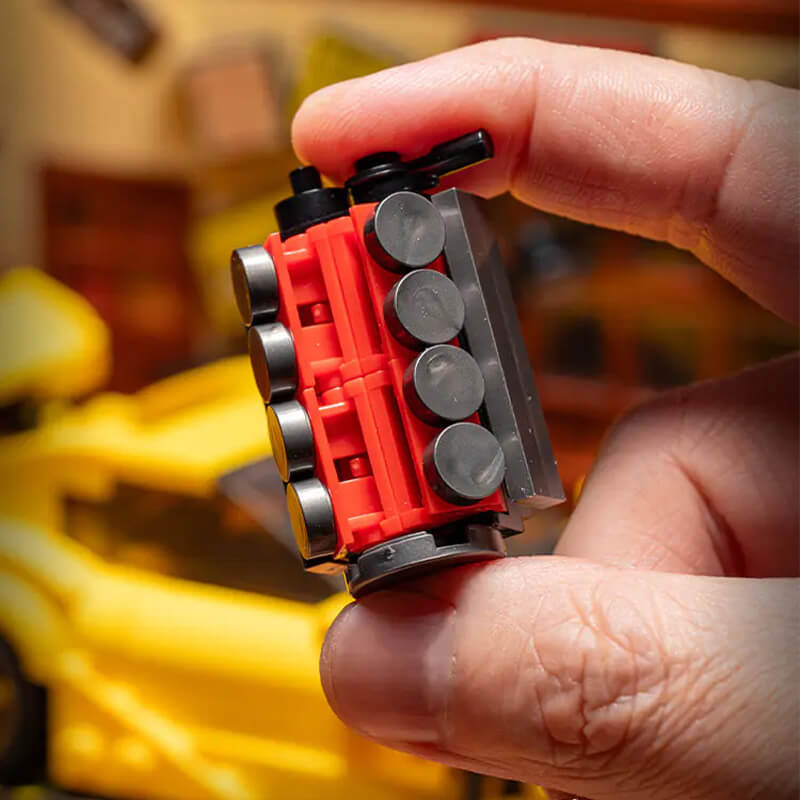 Brick MOC Vintage Auto Garage | 749pcs - Brick Car Merchant