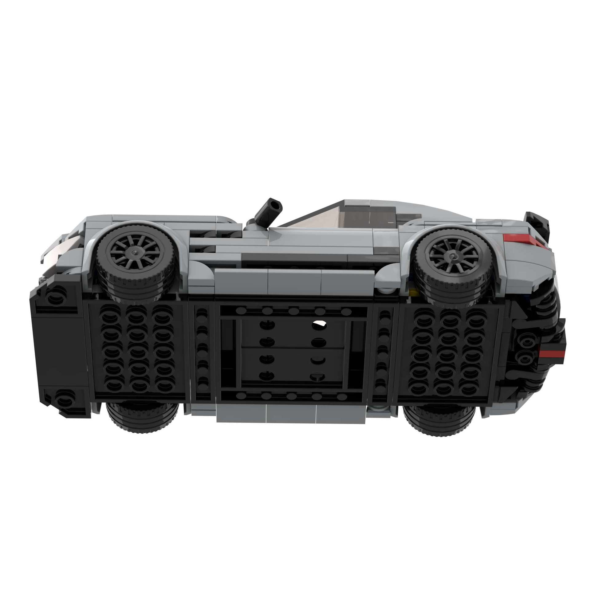 Brick MOC GT-R Formula Safety Car - Brick Car Merchant