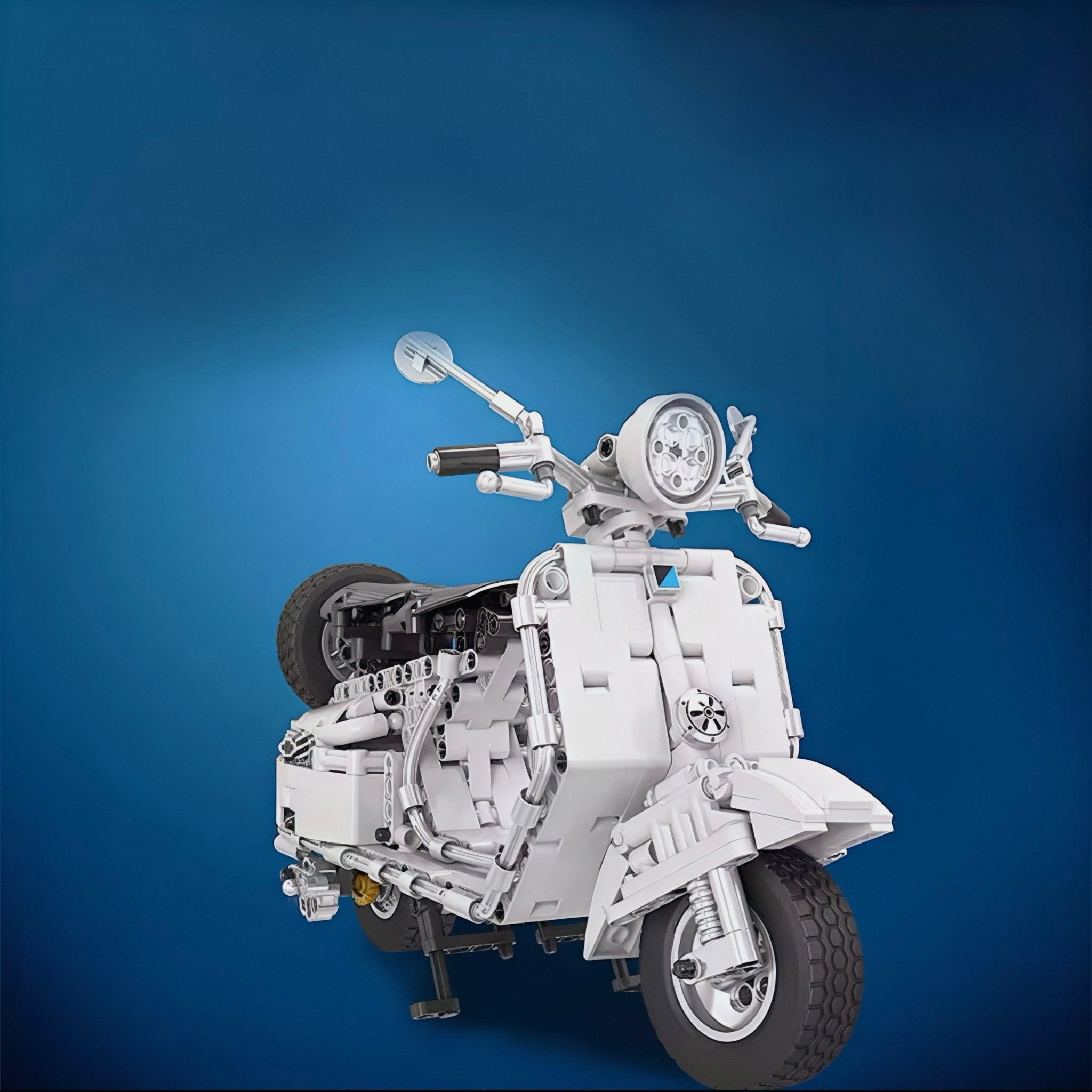 Brick MOC 125cc City Scooter | 594pcs - Brick Car Merchant