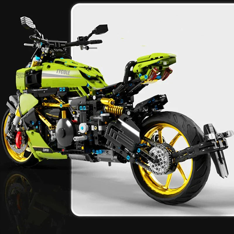 Brick MOC 1260 Power Cruiser | 2025pcs - Brick Car Merchant