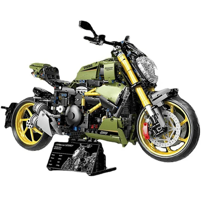 Brick MOC 1260 Power Cruiser | 2025pcs - Brick Car Merchant
