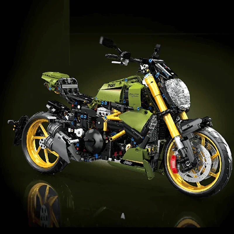 Brick MOC 1260 Power Cruiser | 2025pcs - Brick Car Merchant