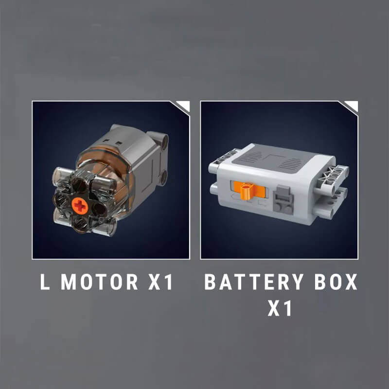 LEGO MOC Motorized Rotary Engine | 1129pcs - Brick Car Merchant