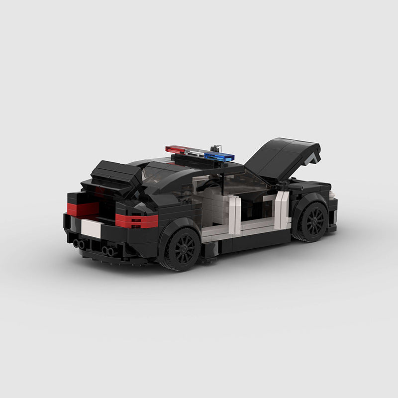 Brick MOC BMW M5 Police - Brick Car Merchant