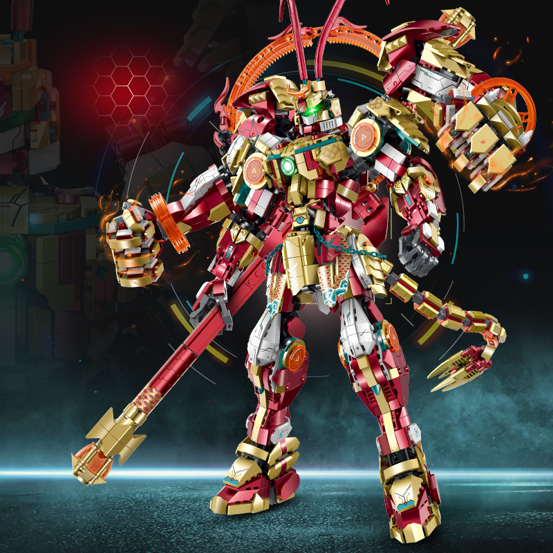 Brick MOC Chimera Warchief Monkey King Mecha | 3320pcs - Brick Car Merchant
