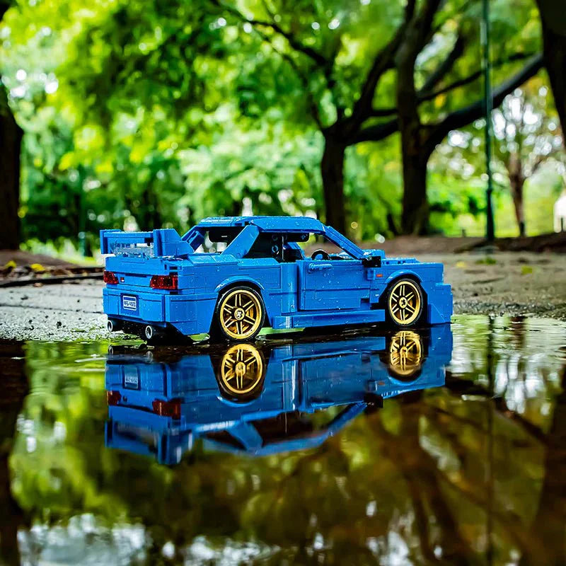 Brick MOC 1998 WRX STI Rally Turbo Coupe | 896pcs - Brick Car Merchant
