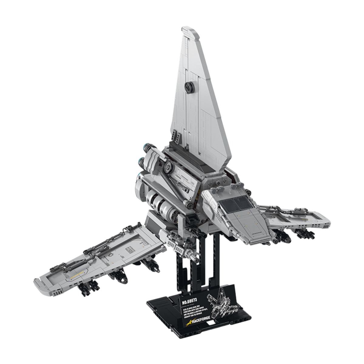 Delta Envoy Command Shuttle building kit - complete model - Brick Car Merchant