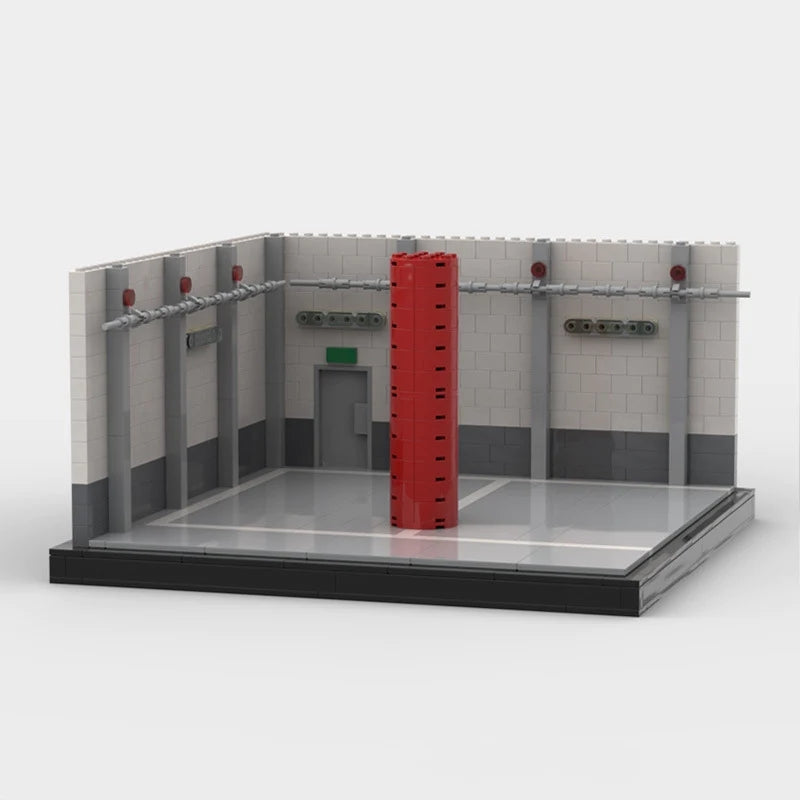 Brick MOC Underground Garage Display - Brick Car Merchant