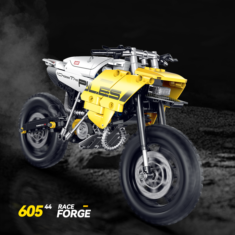 BMW G450X Scrambler Custom 1:8 building set - image 2