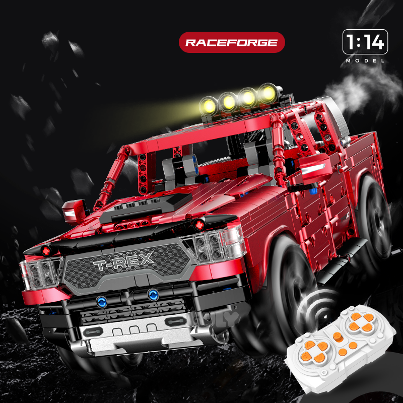 Brick MOC Ram 1500 TRX Rex Commander Edition | 1349 pieces - Brick Car Merchant