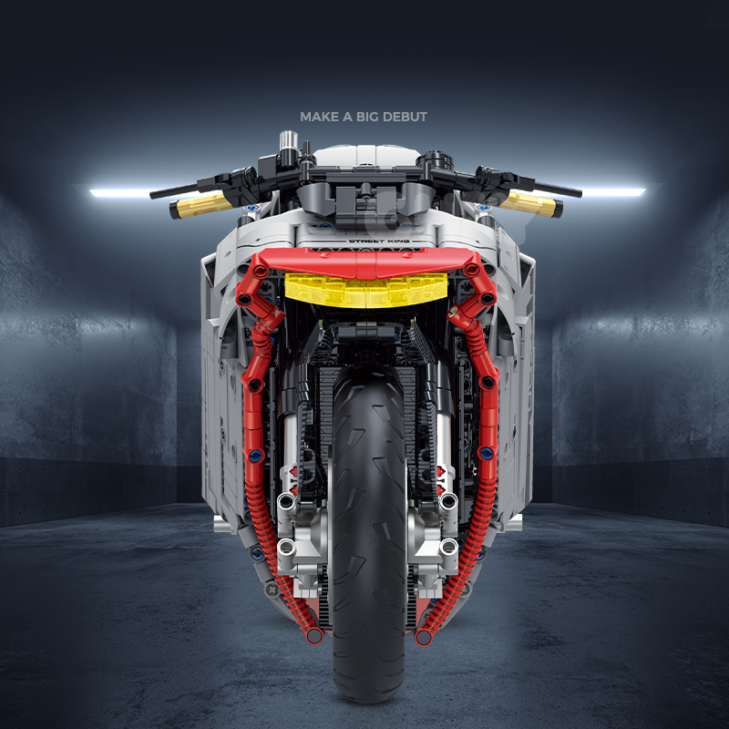 Zero SR-X Electric Concept Motorcycle 1:5 building set - image 4