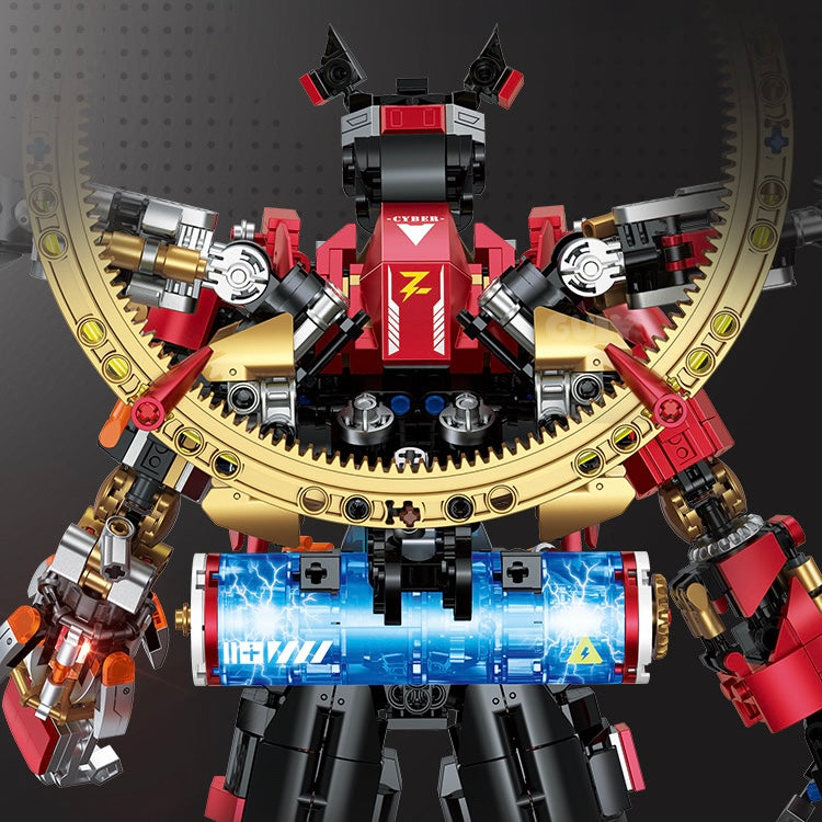 Brick MOC Asura Six-Armed Mecha | 2938pcs - Brick Car Merchant