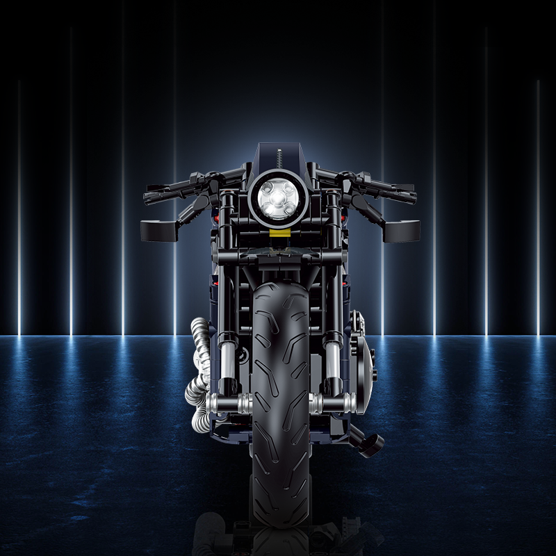 Harley-Davidson Night Rod Black 1:8 building set - image 3