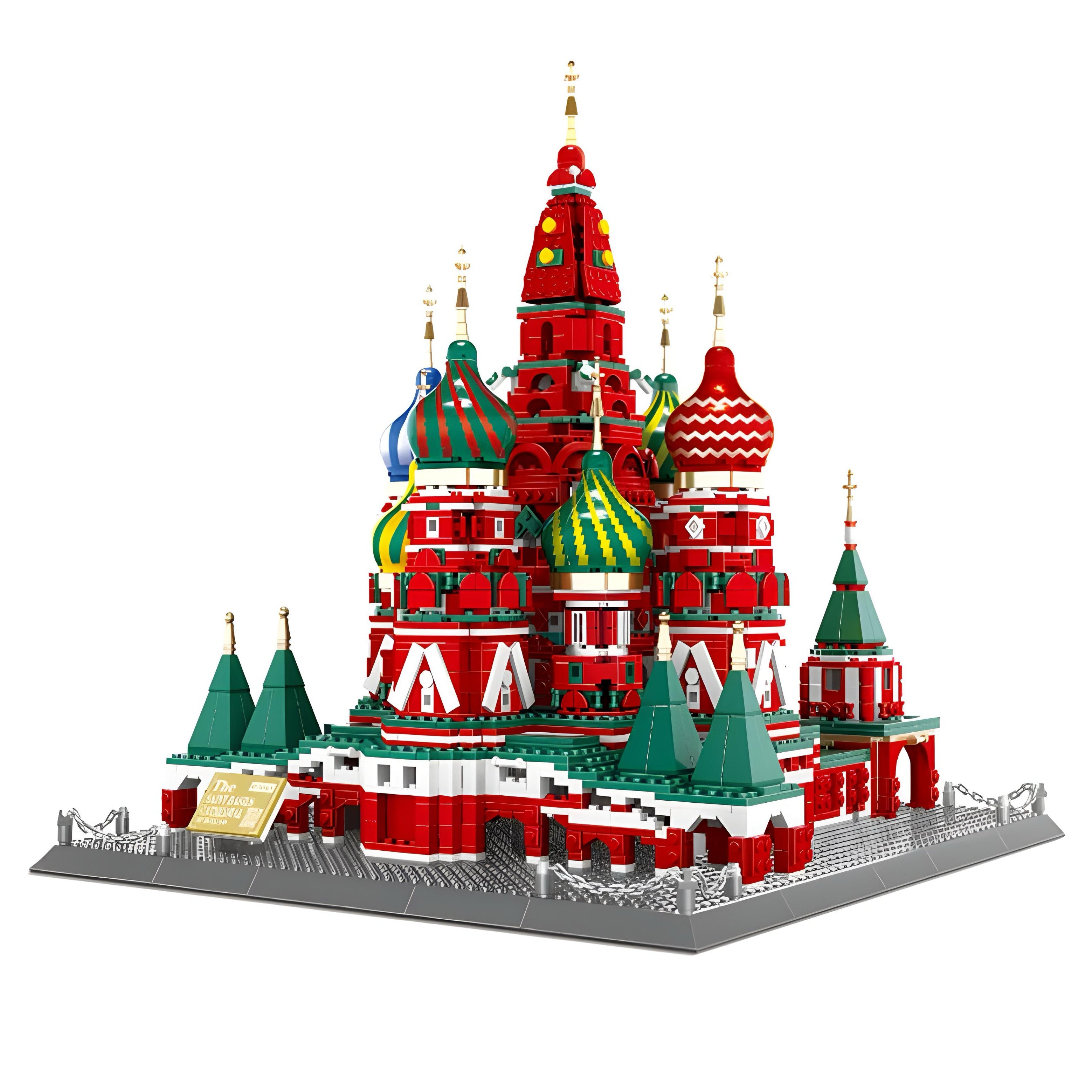 Brick MOC St. Basils Cathedral | 3213pcs - Brick Car Merchant