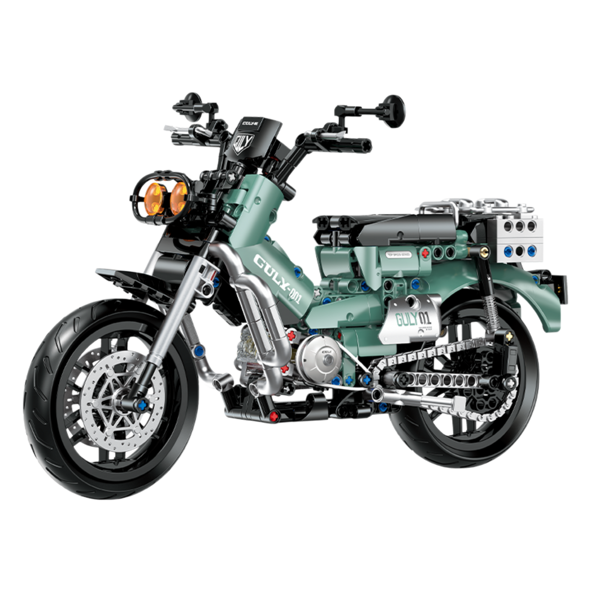 Honda Cross Cub CC110 Custom 1:8 building set - image 1