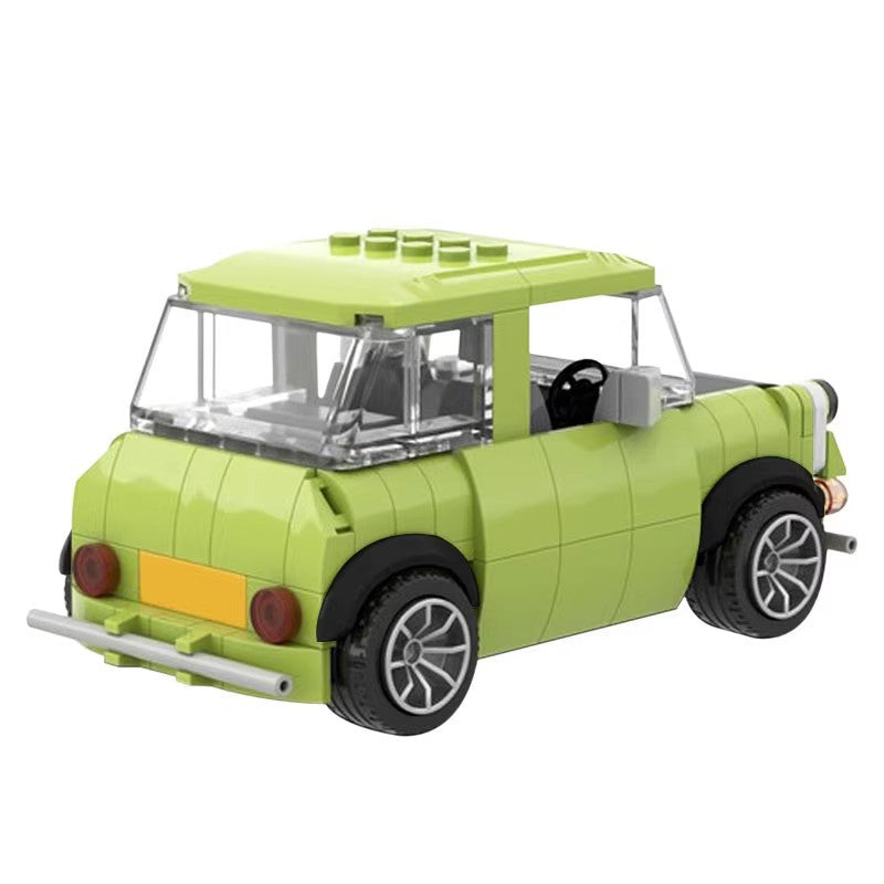 Brick MOC Mr. Bean's 1977 Leyland Cars MINI 1000 Mark IV - Brick Car Merchant