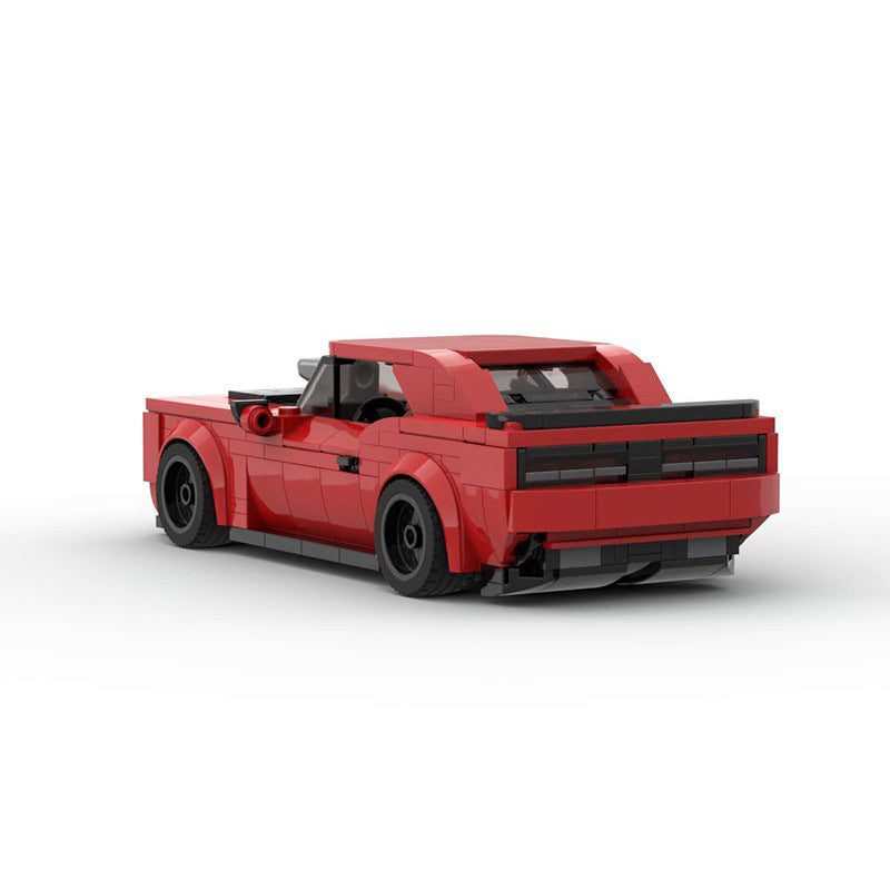 Brick MOC Dodge Charger - Brick Car Merchant