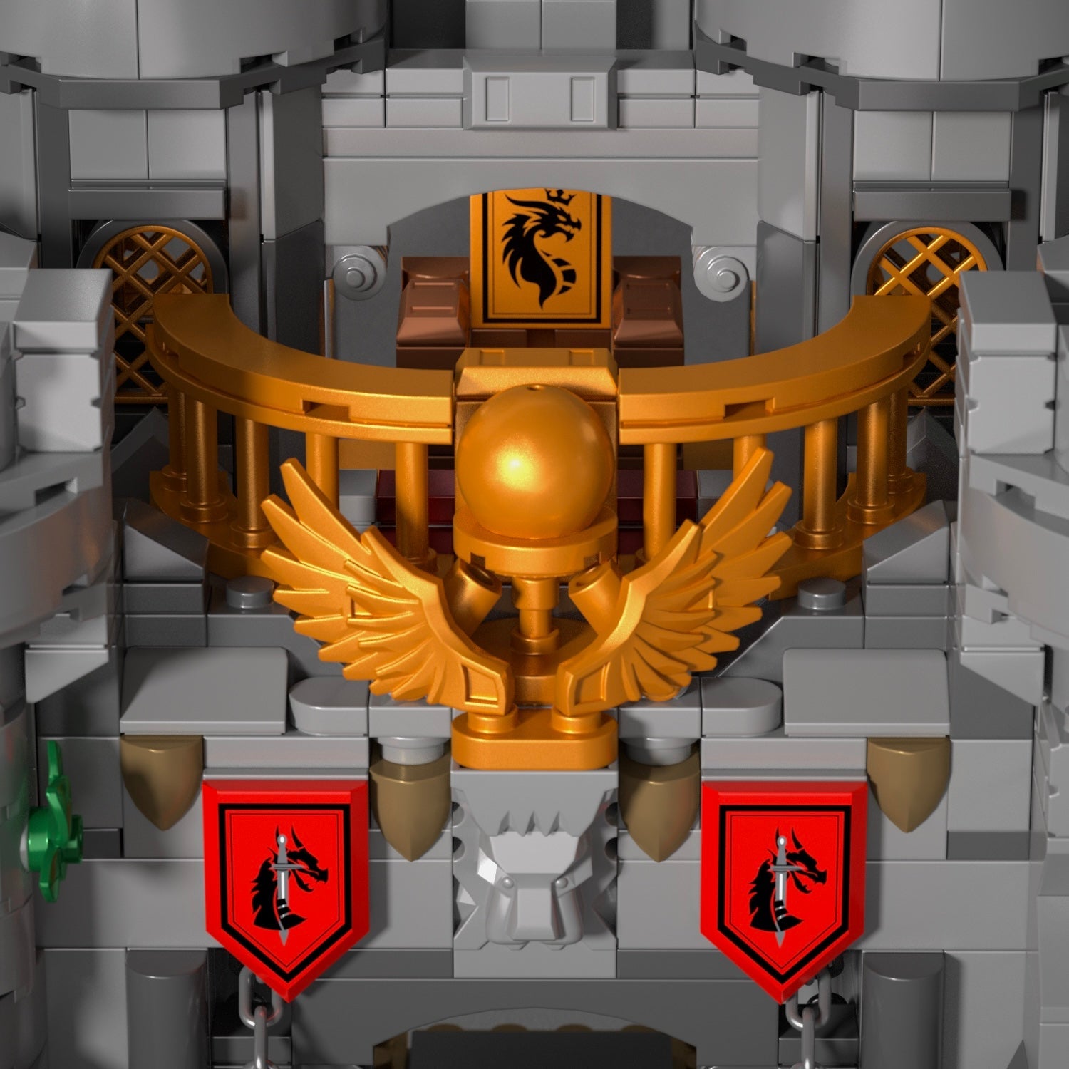 Brick MOC Holy Sword Castle | 2486pcs - Brick Car Merchant