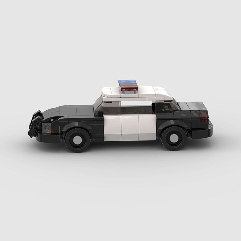 Brick MOC Ford Crown Victoria Police - Brick Car Merchant