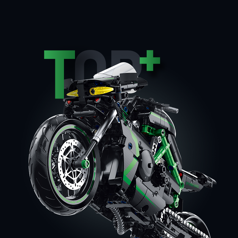 Kawasaki Ninja H2R 1:8 building set - image 3