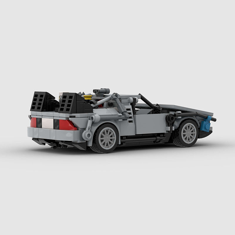 Brick MOC DeLorean DMC-12 Back to the Future - Brick Car Merchant
