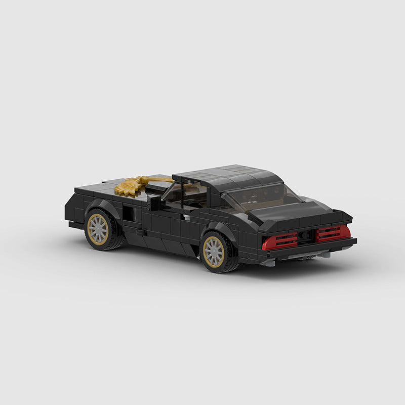 Brick MOC 1977 Pontiac Firebird Trans Am from "Smokey and the Bandit" - Brick Car Merchant