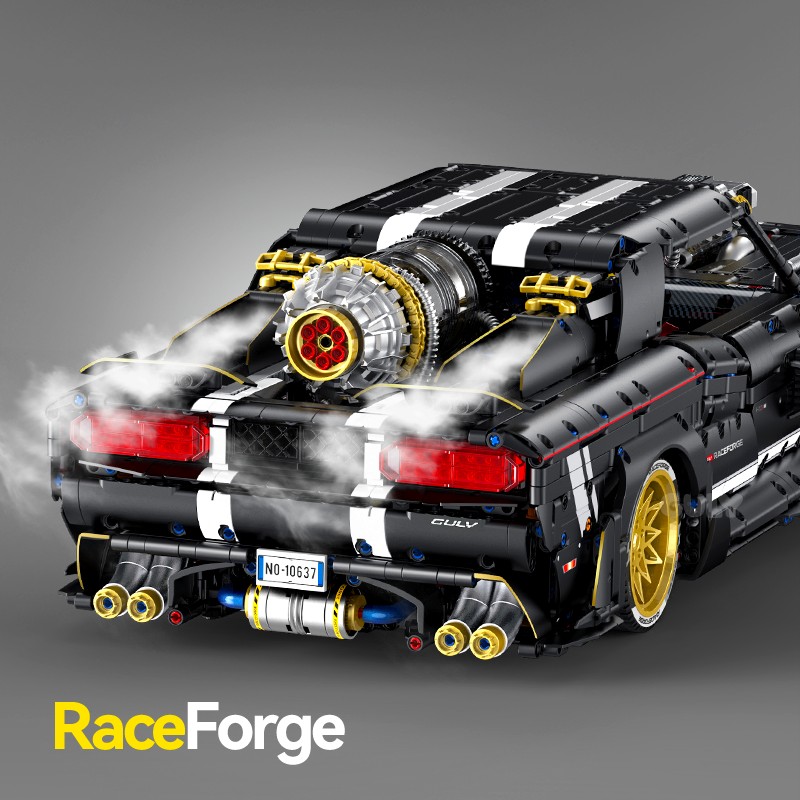 Brick MOC Dodge "Hammerfall" Challenger | 3751 pieces - Brick Car Merchant