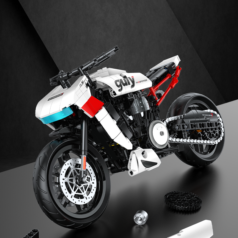 Harley-Davidson Pan America Custom 1:8 building set - image 6
