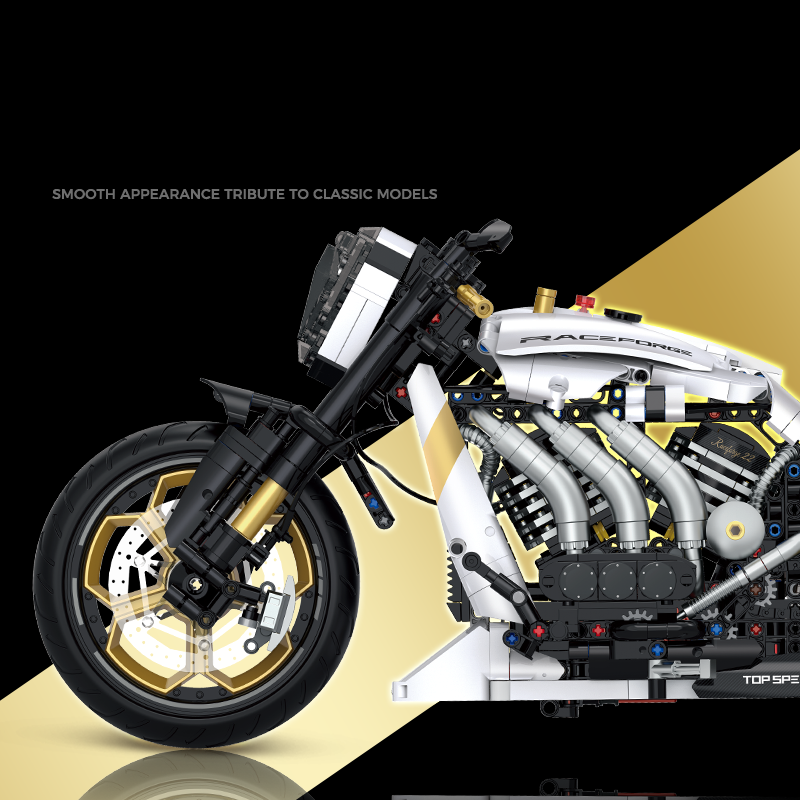 Ducati Diavel Lamborghini Custom 1:5 building set - image 2