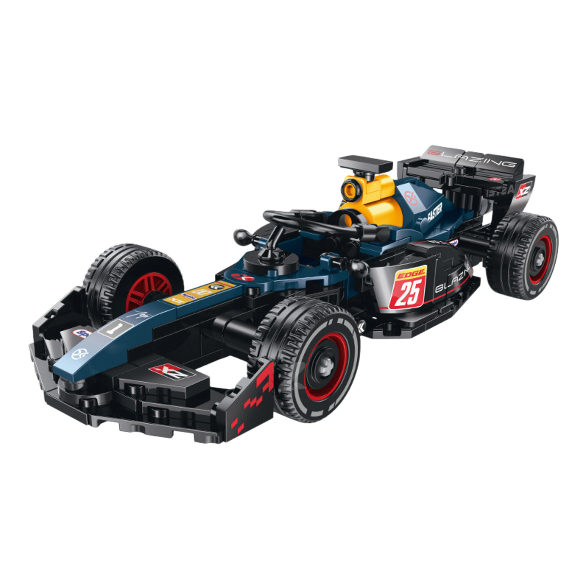 Brick MOC Red Bull F1 Pole 1 Edition | 391 pieces - Brick Car Merchant