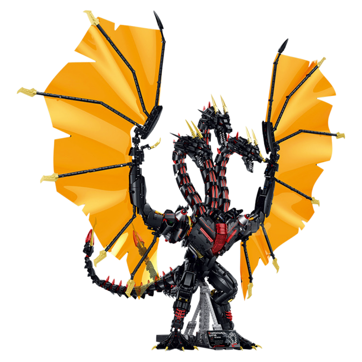 Brick MOC Shadowed Drake Mechanical Dragon | 3975pcs - Brick Car Merchant