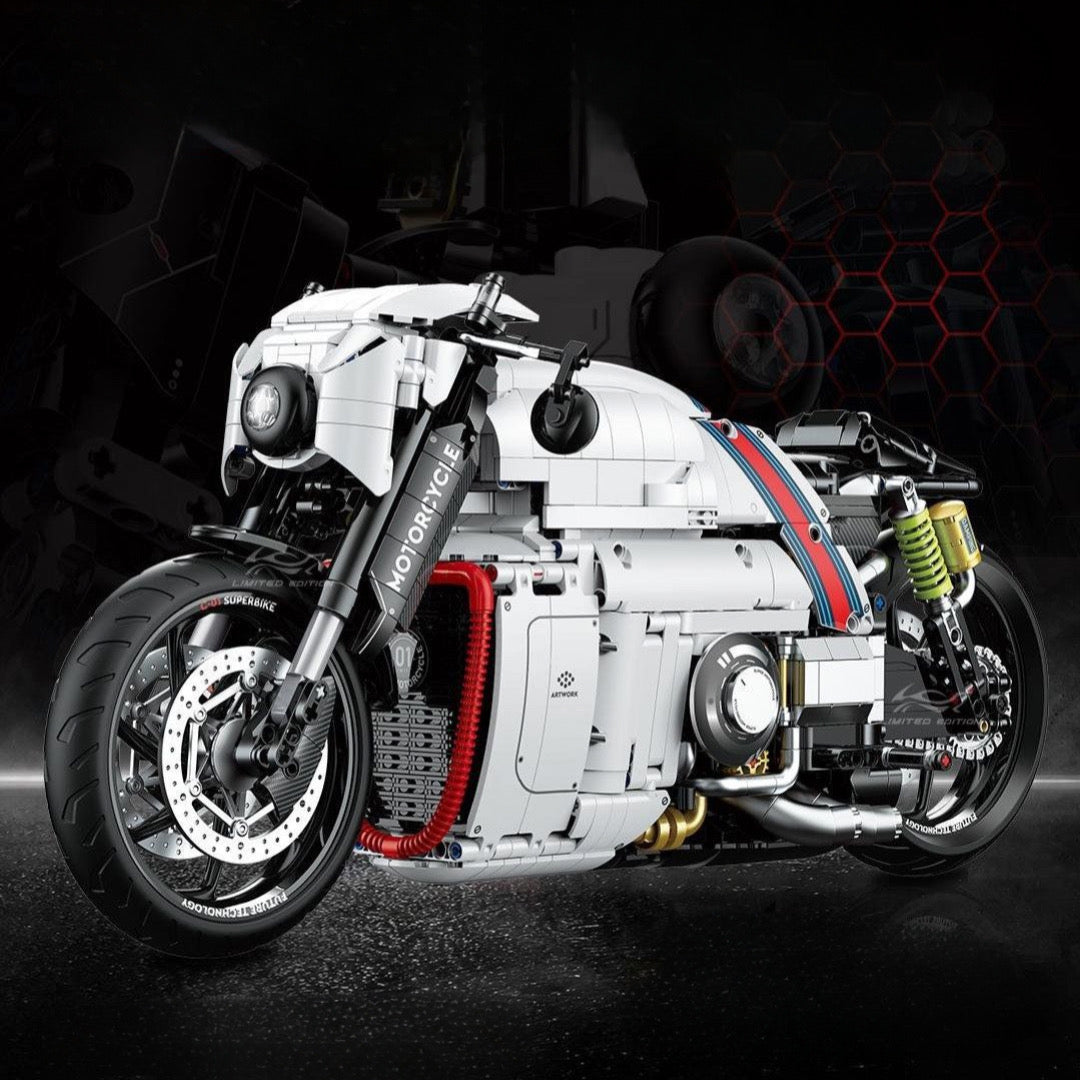Brick MOC 1:5 Morphline C-01 Transforming Motorcycle Mecha | 2380pcs - Brick Car Merchant