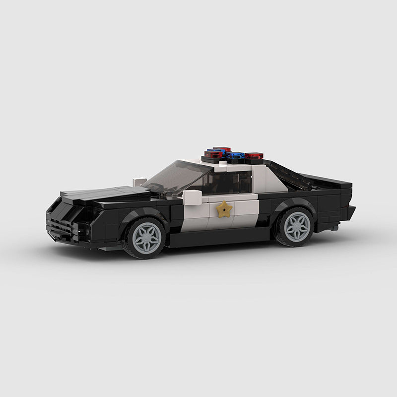 Brick MOC Chevrolet Camaro Police - Brick Car Merchant