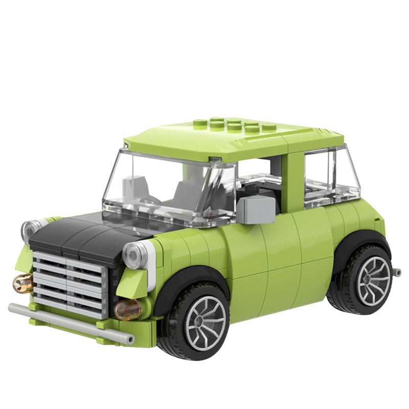 Brick MOC Mr. Bean's 1977 Leyland Cars MINI 1000 Mark IV - Brick Car Merchant