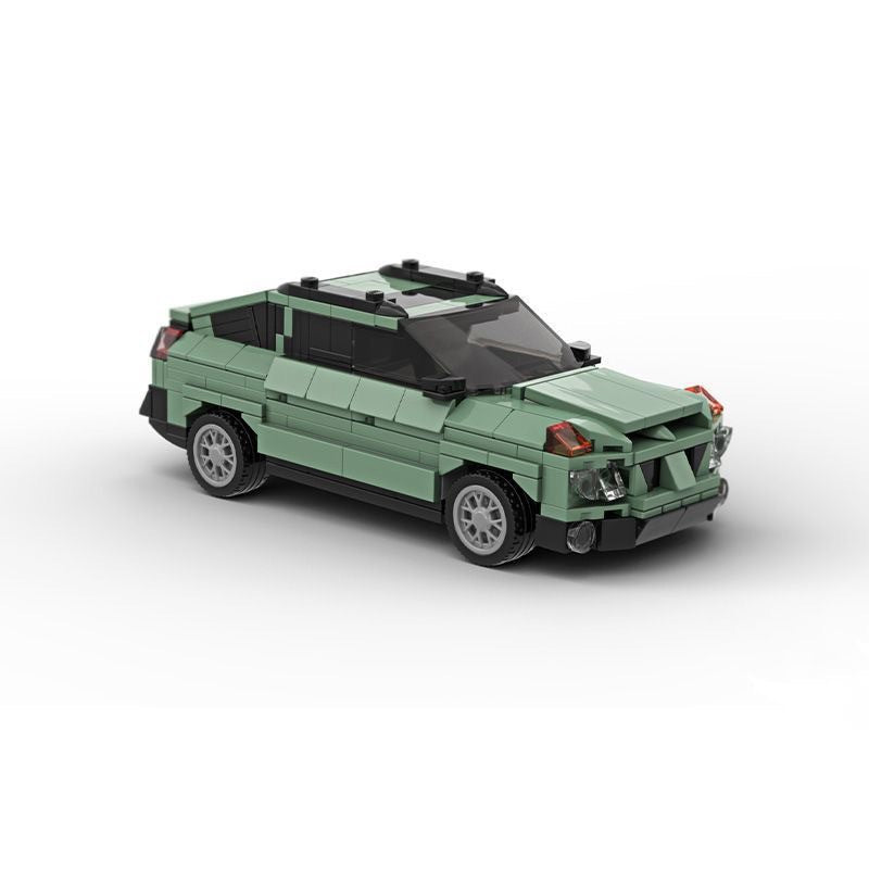 Brick MOC Pontiac Aztec Breaking Bad - Brick Car Merchant