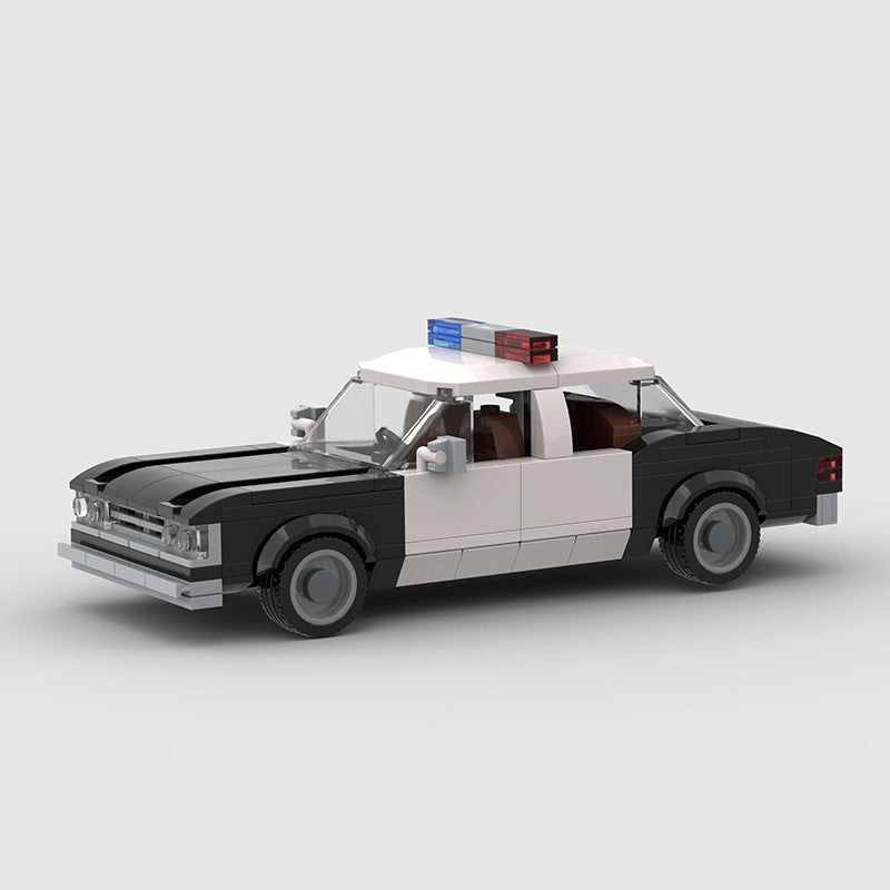 Brick MOC Chevrolet Impala Police - Brick Car Merchant